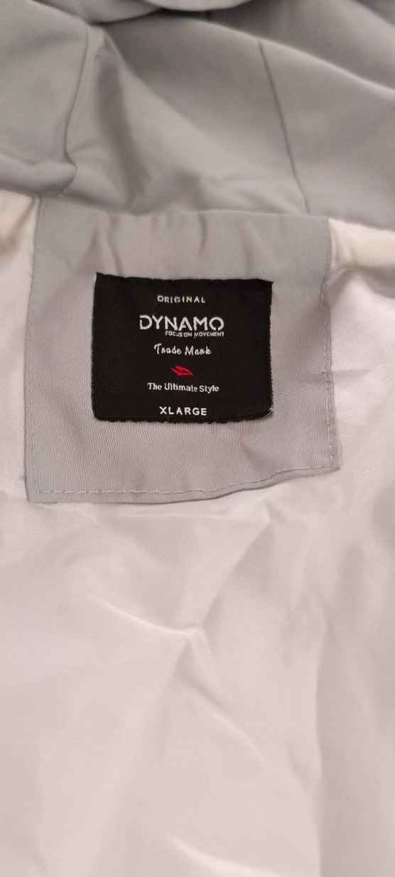 Erkek Gri-Beyaz Fermuarlı Yağmurluk - Görsel 4