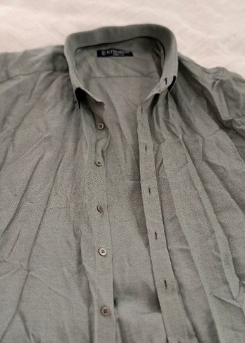 Gri Erkek Sokak Stili Rozeti XXL - Görsel 2