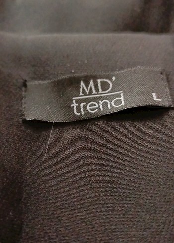 Düğmeli Siyah Kadın Uzun Blazer Ceket - Görsel 3