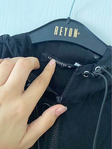 42 Beden Kadın oversize yagmurluk