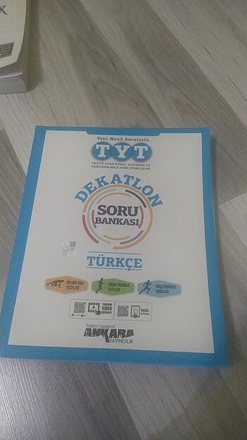 Tyt Türkçe test kitabı 