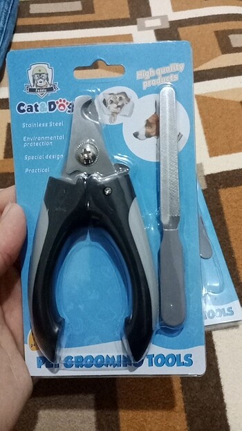 Beden Kedi köpek tırnak makası ve törpü seti