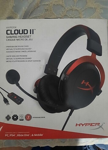 hyperx cloud II kulaklık 
