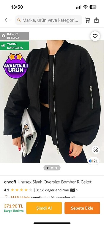 Bomber ceket