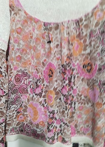 Çiçek Desenli Bohem Perde - Görsel 2