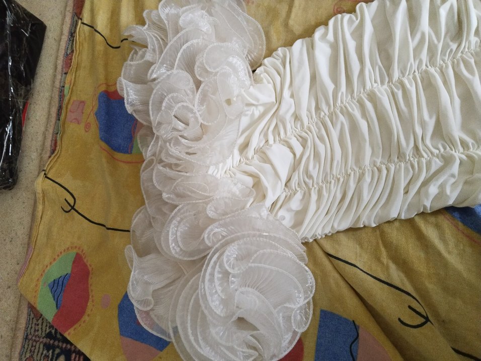 Beyaz Emzirme ve Hamilelik Yastığı - Görsel 4