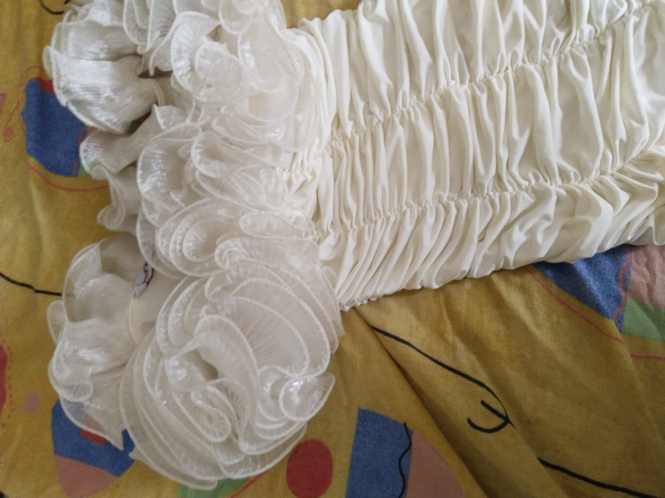 Beyaz Emzirme ve Hamilelik Yastığı - Görsel 2