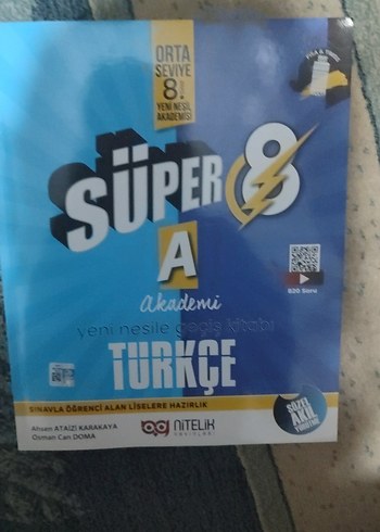 Süper A Akademi 8. Sınıf Türkçe Kitabı