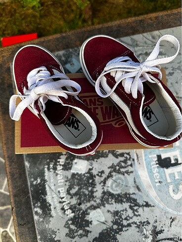 27 Beden VANS BORDO 27 NUMARA ORJİNAL