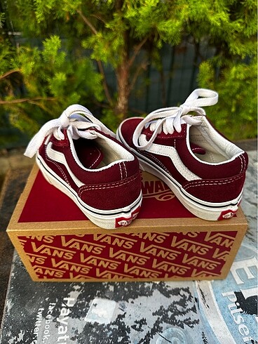27 Beden bordo Renk VANS BORDO 27 NUMARA ORJİNAL