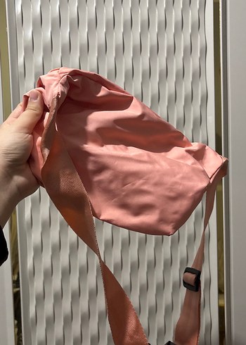 Pembe Fermuarlı Kadın Omuz Çantası - Görsel 2