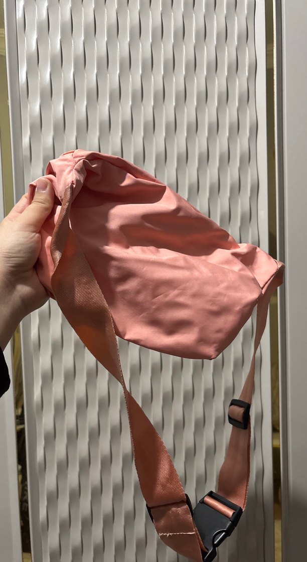 Pembe Fermuarlı Kadın Omuz Çantası - Görsel 2