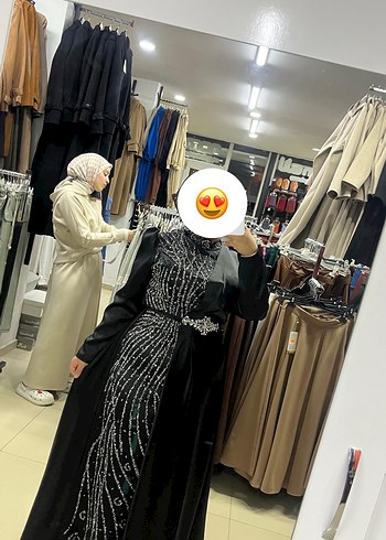 Abiye Uzun Siyah abıye