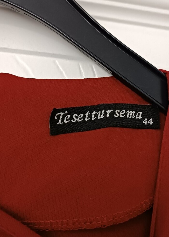 Bordo elbise  - Görsel 3