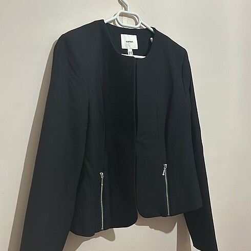 xl Beden siyah Renk Koton Siyah Ceket