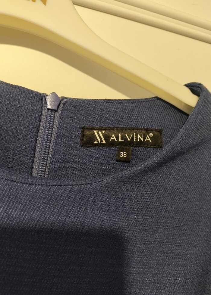 Alvina 38 beden Indigo mavi  - Görsel 3