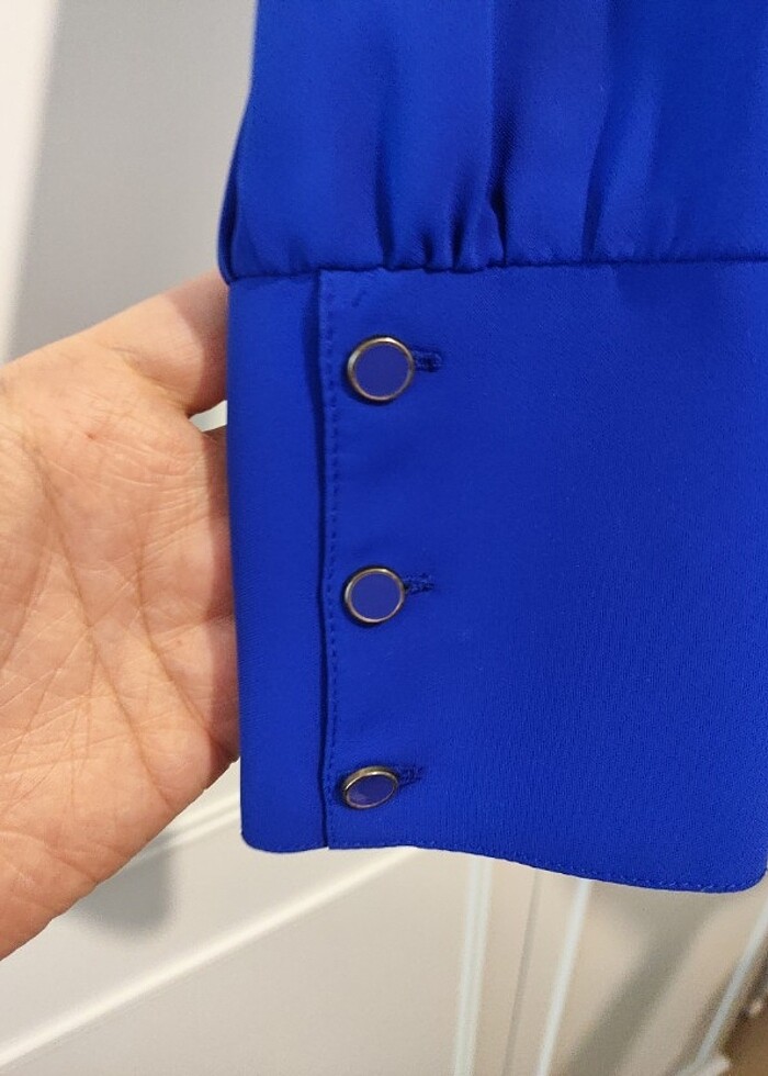 Nihan sacks mavi tunik 38 beden - Görsel 4