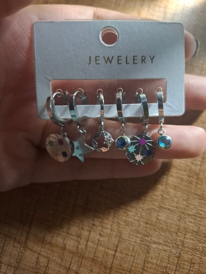 Renkli Boncuklu Mini Bohem Küpeler - Görsel 2