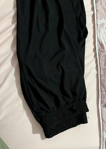 Siyah Pilili Hamile Midi Pantolon - Görsel 4