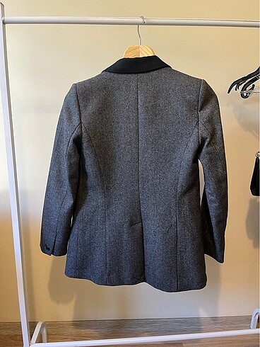 xs Beden gri Renk Mango Blazer Ceket