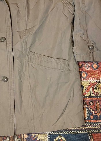 xl Beden ten rengi Renk Vintage Midi Ceket
