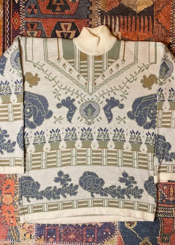 Vintage Boğazlı Kazak