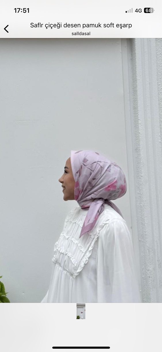 Pamuk her renk Bohem Tarzı Kadın Şal - Görsel 3