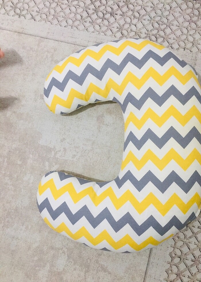 Bebek emzirme ve destek yastığı - Görsel 2