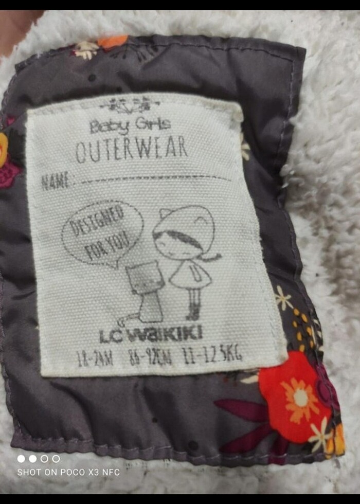 Kız çocuk mont - Görsel 2