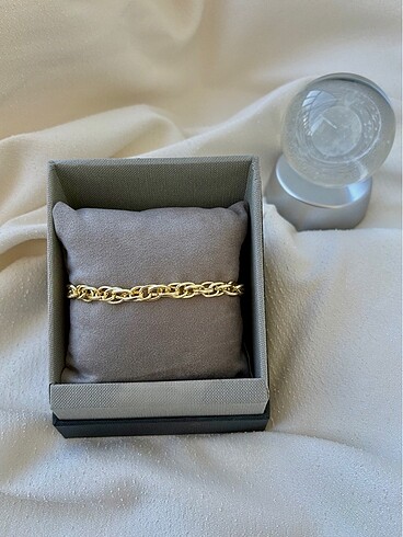 Unisex Gold Zincir Kolye