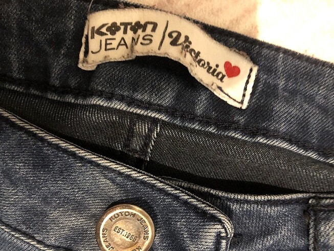 Koton İspanyol paça jean
