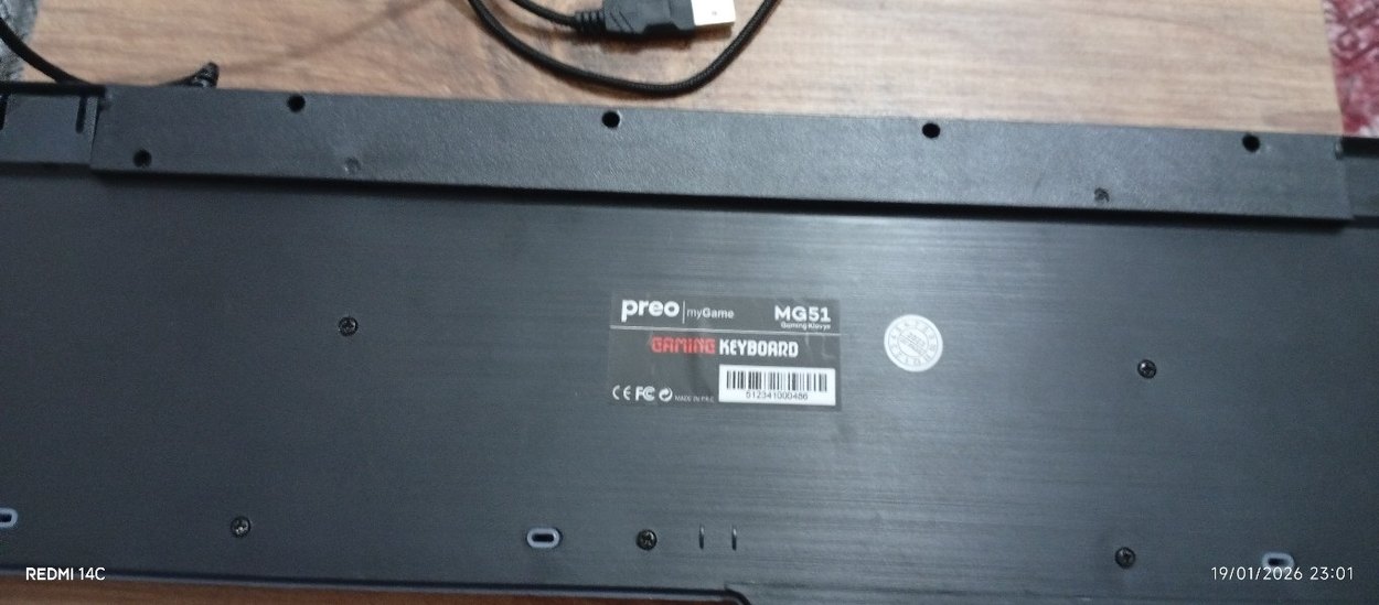 Siyah Mekanik Klavye - Görsel 5