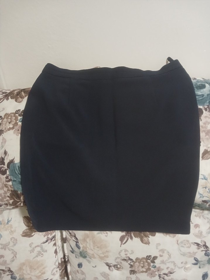 Siyah Midi Kalem Etek - Görsel 2