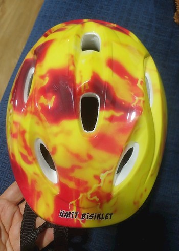 İNDÏRİMDE Kemerli Tie-Dye Motosiklet Kaskı - Görsel 12