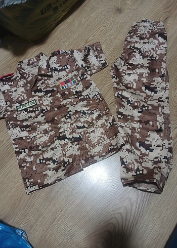 Kamuflaj Desenli Çocuk Takım - Görsel 2