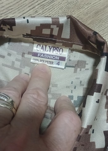 Kamuflaj Desenli Çocuk Takım - Görsel 5