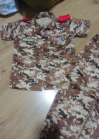 Kamuflaj Desenli Çocuk Takım - Görsel 7