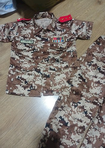 Kamuflaj Desenli Çocuk Takım - Görsel 3