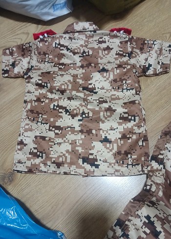 Kamuflaj Desenli Çocuk Takım - Görsel 14