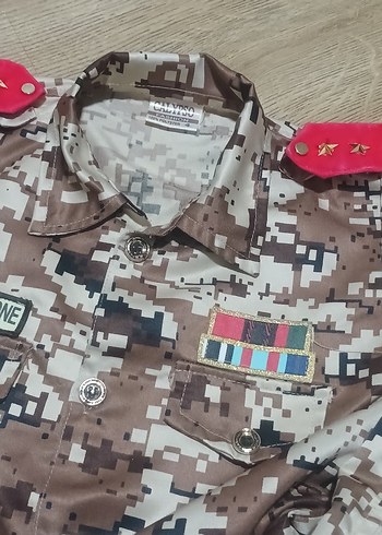 Kamuflaj Desenli Çocuk Takım - Görsel 9