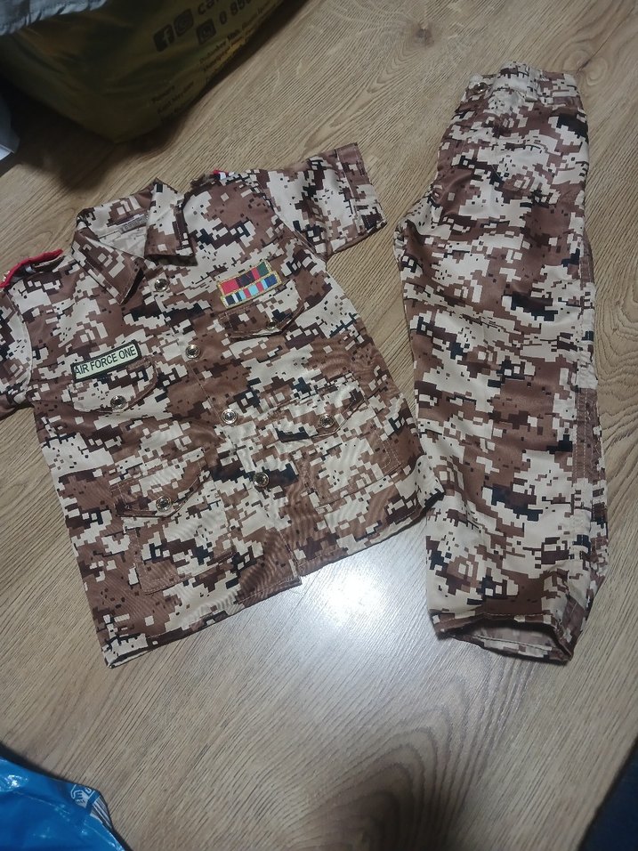 Kamuflaj Desenli Çocuk Takım - Görsel 2