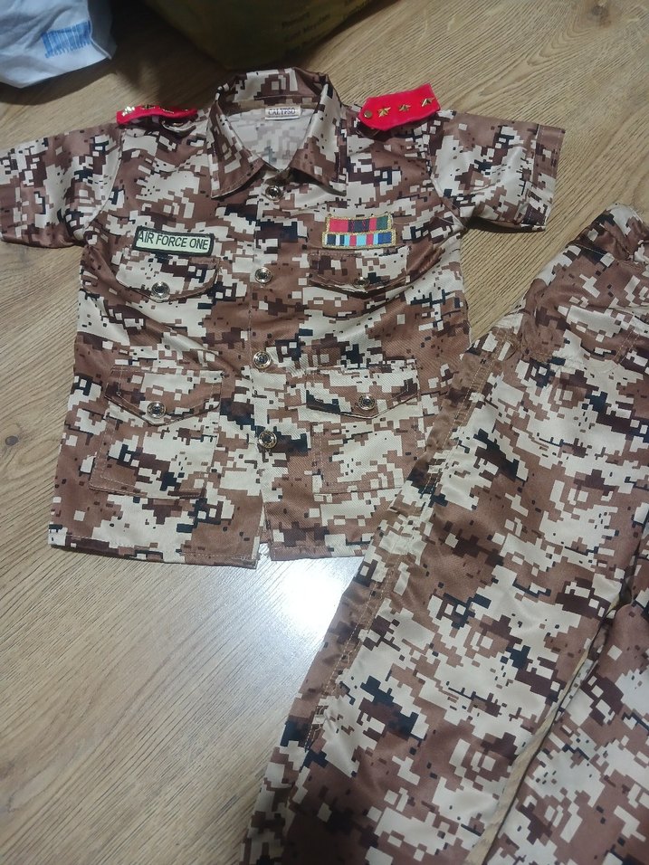 Kamuflaj Desenli Çocuk Takım - Görsel 3