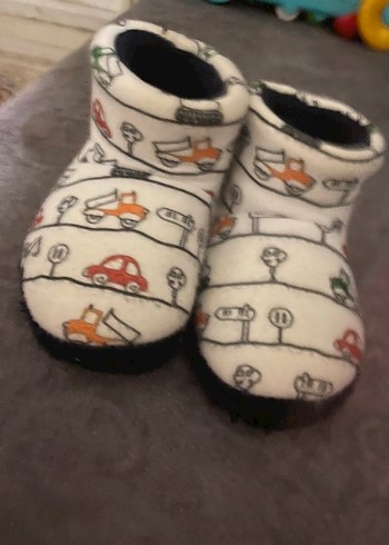 Renkli Baskılı Erkek Çocuk Ev Terliği - Görsel 2