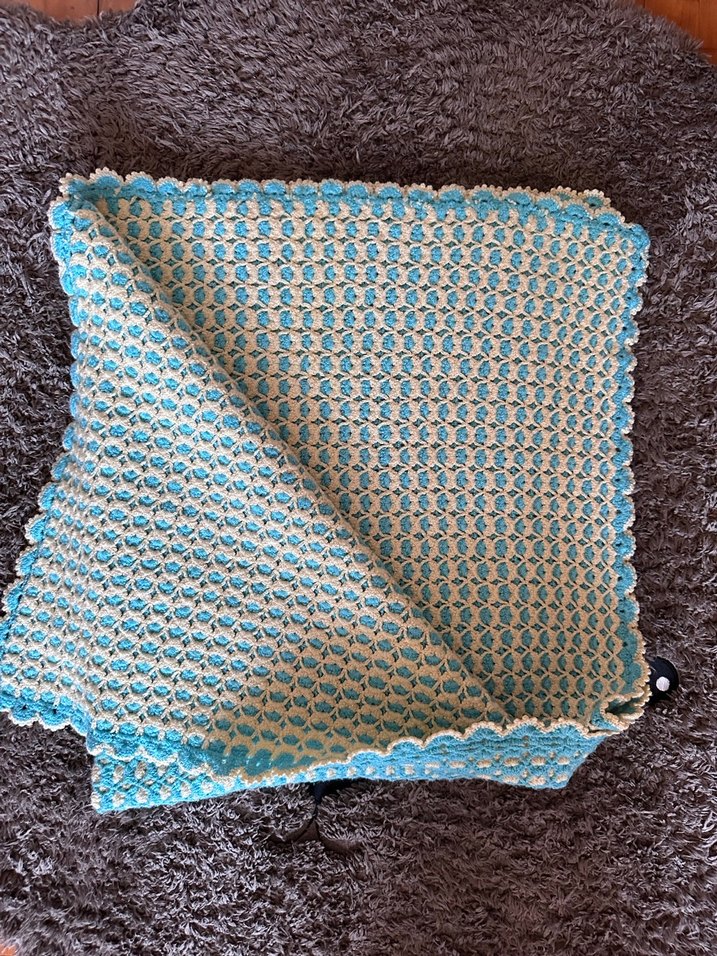 El Örgüsü Çocuk Battaniyesi - Görsel 2