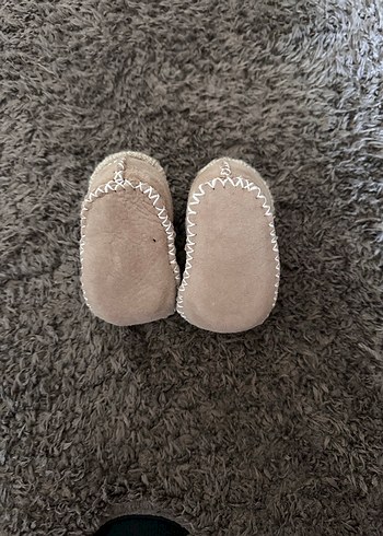 Peiga Hakiki Kürklü Bebek Patiği 3-6 Ay - Görsel 2