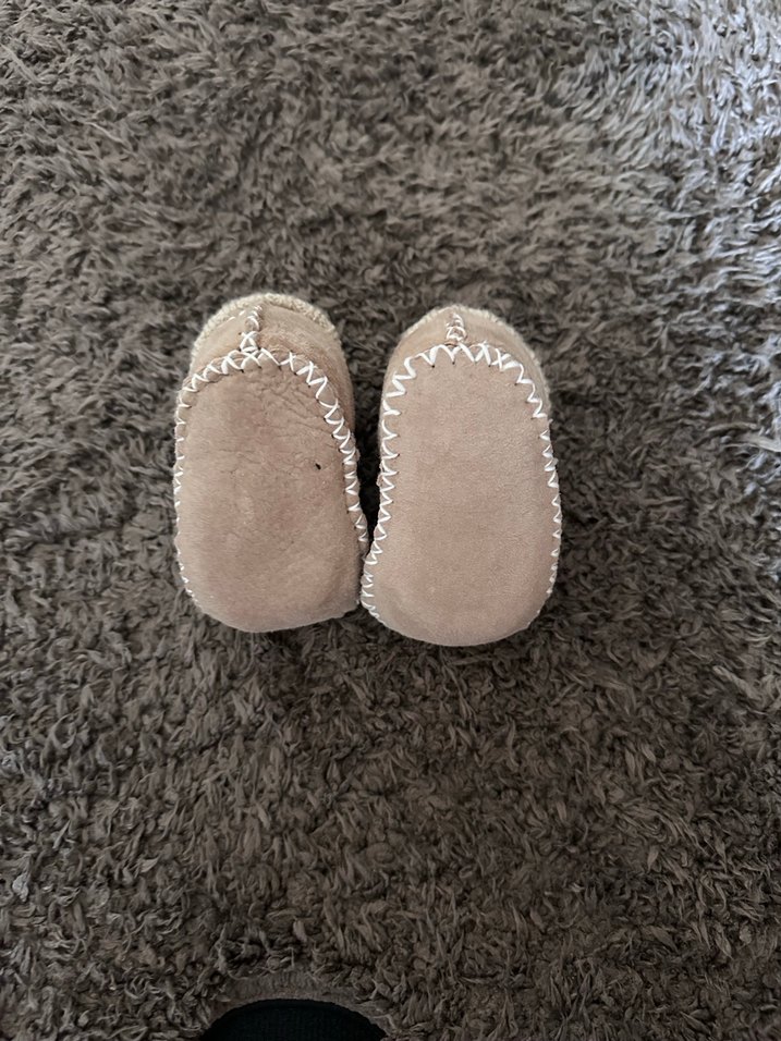 Peiga Hakiki Kürklü Bebek Patiği 3-6 Ay - Görsel 2