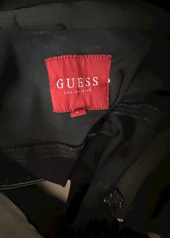 Guess Erkek Lacivert Kapüşonlu Denim Ceket - Görsel 6