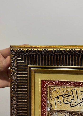  Beden altın Renk Altın Renkli Klasik Hat Tablosu