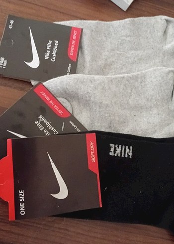 Beden Nike Perform Siyah Midi Erkek Çorap 8 adet