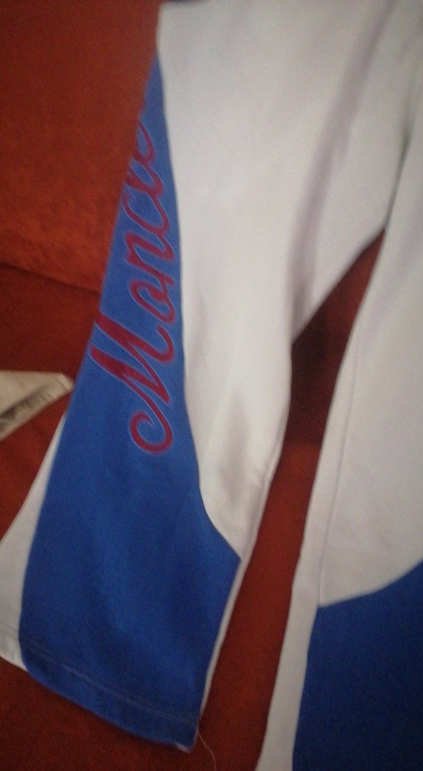 Gri Mavi Erkek Spor Eşofman Altı Velcro Detaylı boy  103 cm - Görsel 3